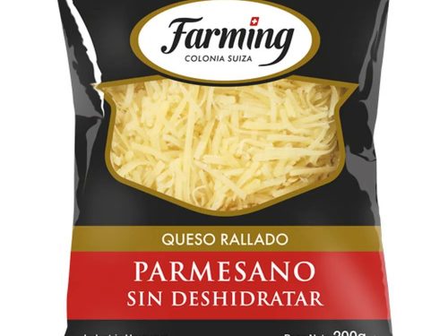 Queso Rallado Parmesano Farming 200 Grs.  novillo